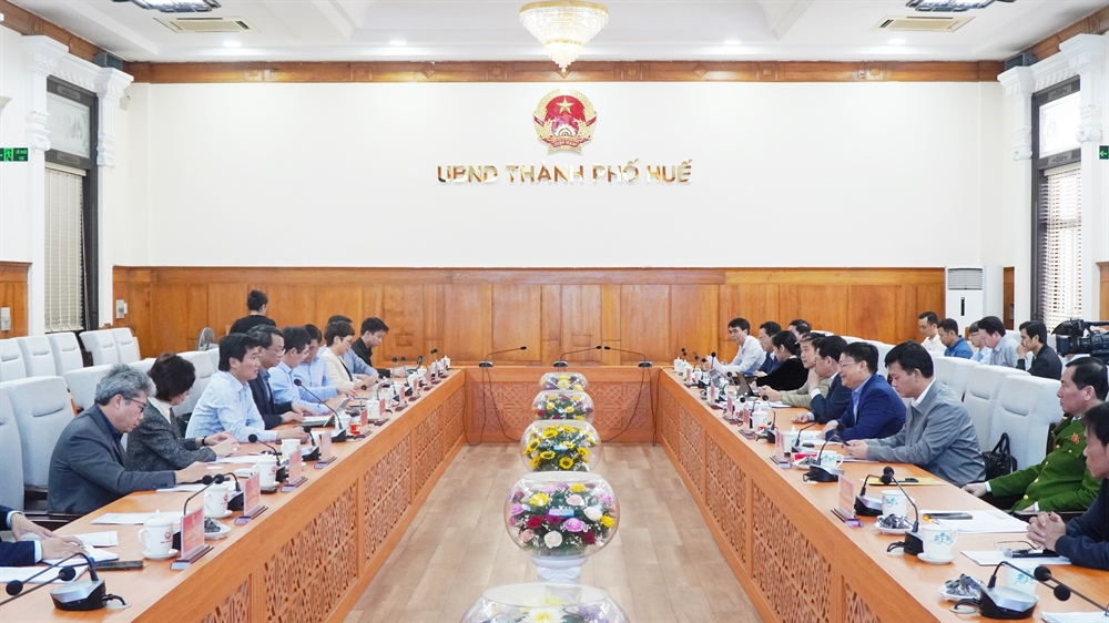 Toàn cảnh buổi làm việc