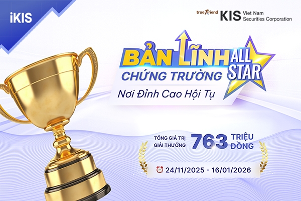 Bản lĩnh Chứng trường – All Star với tổng giá trị giải thưởng lên tới 763 triệu đồng.