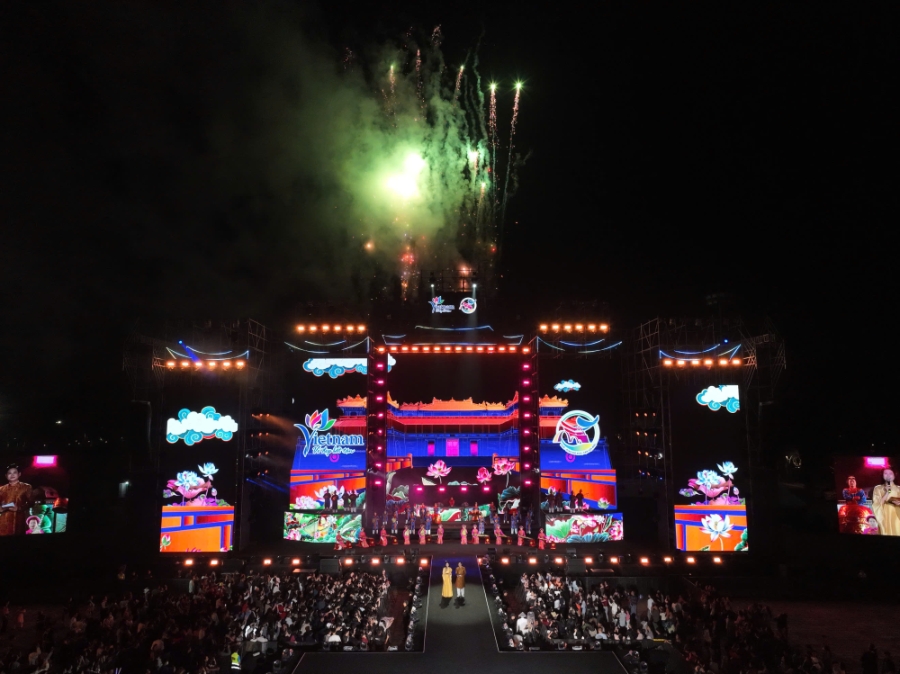 Đặc sắc và ấn tượng chương trình nghệ thuật bế mạc Năm Du lịch quốc gia 2025: “Huế – Kinh đô xưa, Vận hội mới”.