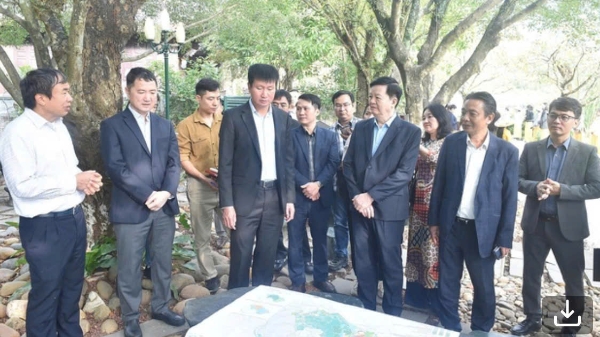 Kiểm tra công tác quy hoạch bảo quản Cố đô Hoa Lư