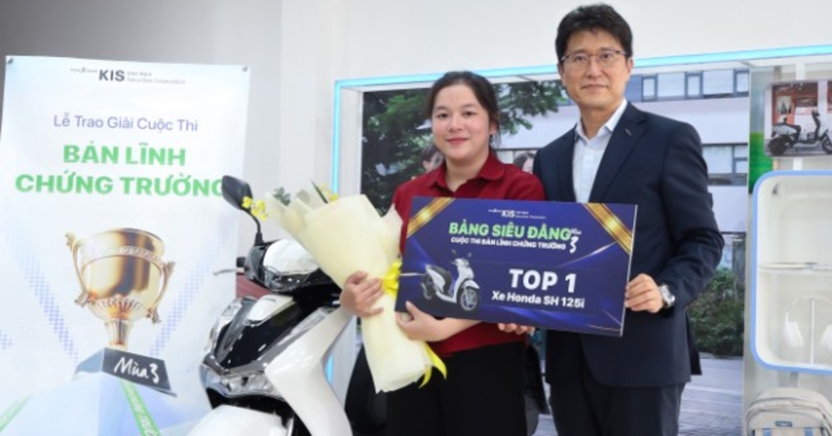 Chứng khoán KIS trao giải chung cuộc của “Bản lĩnh Chứng trường” mùa 3