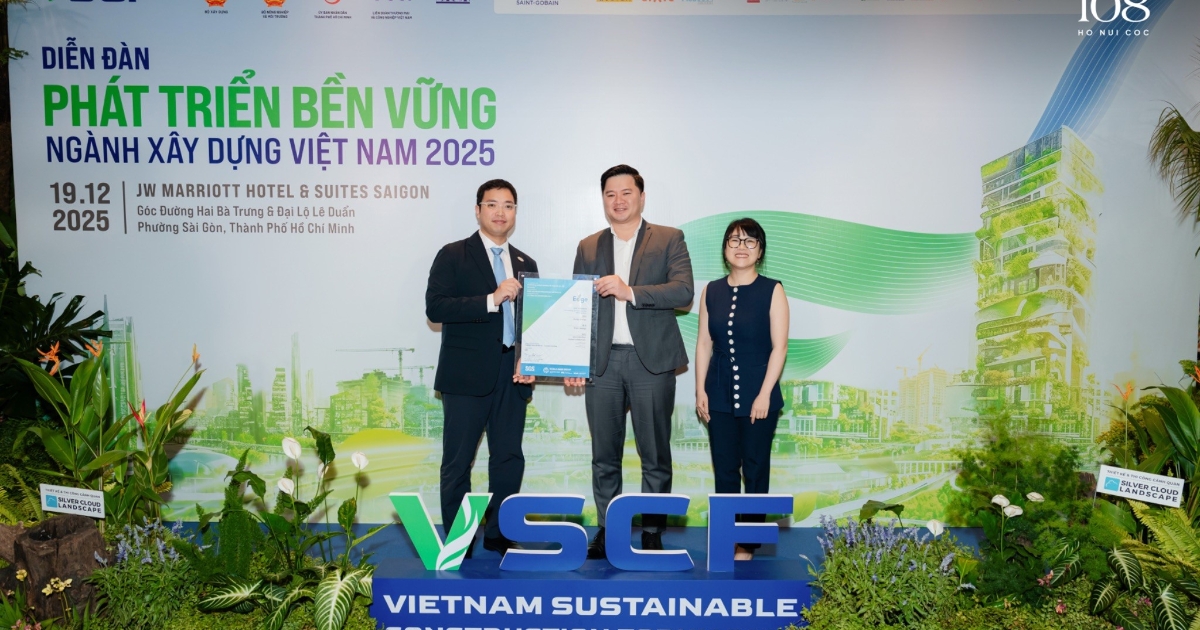 Flamingo nối dài “bộ sưu tập” danh hiệu quốc tế với Chứng nhận Công trình xanh EDGE