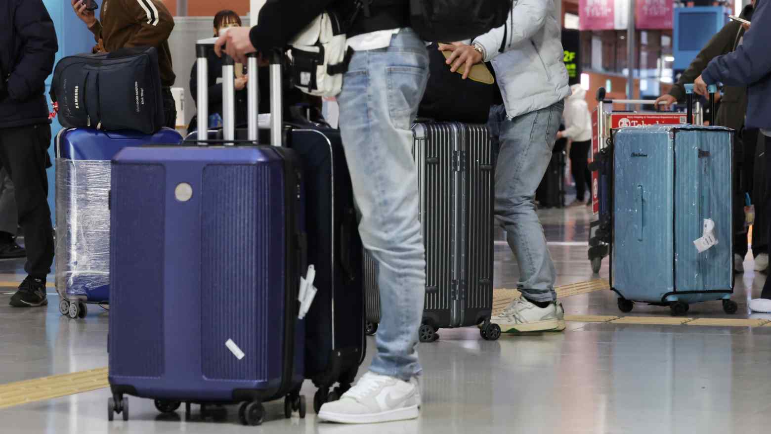 Sân bay quốc tế Kansai ghi nhận mức cắt giảm chuyến bay mạnh nhất trên toàn quốc.