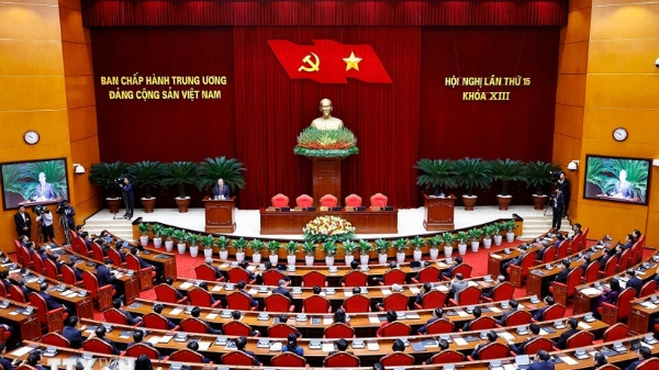 Thông báo Hội nghị lần thứ 15 Ban Chấp hành Trung ương Đảng khóa XIII