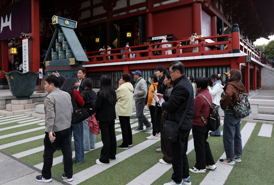 Căng thẳng địa chính trị đang bắt đầu định hình lại triển vọng du lịch của Nhật Bản.