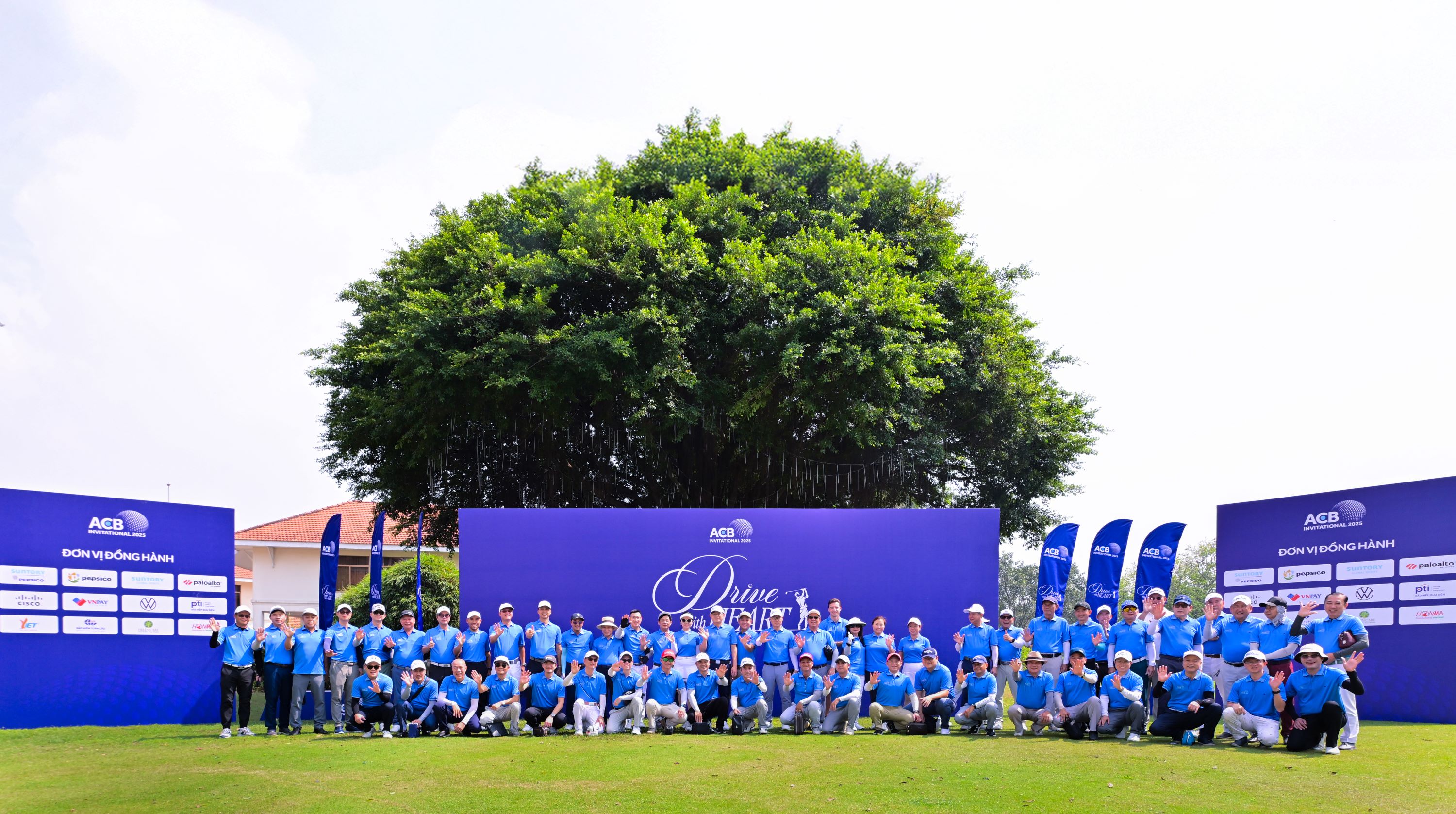 Hơn 130 Khách mời tham dự giải golf thiện nguyện ACB Invitational 2025 - Drive with Heart.