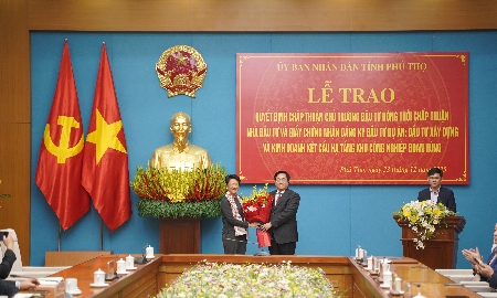 Phú Thọ đón dòng vốn trăm triệu đô từ tập đoàn của Thái Lan