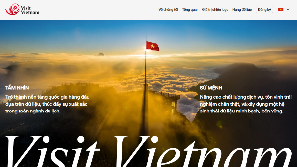 Khi dữ liệu hiển thị 