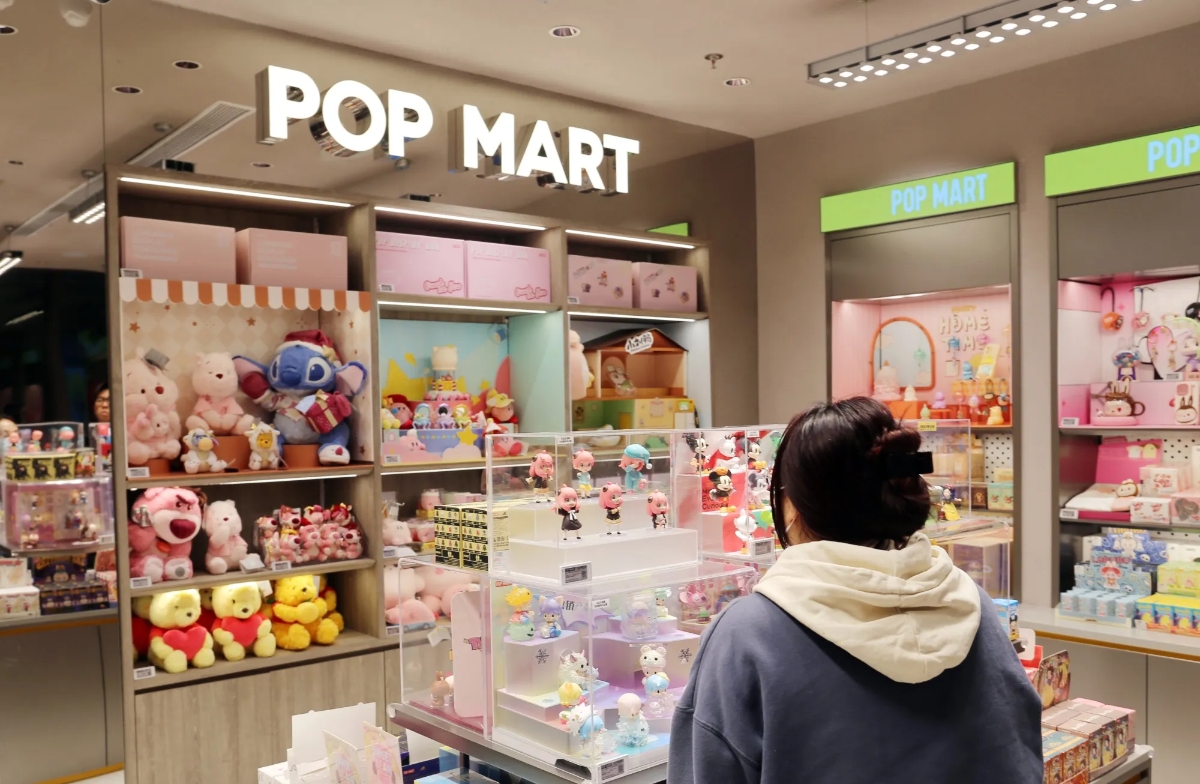 Tốc độ tăng trưởng doanh thu của Pop Mart tại thị trường Bắc Mỹ giảm mạnh.