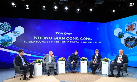 Các chuyên gia quy hoạch, kiến trúc đô thị tại tọa đàm
