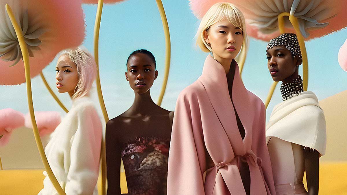AI đang mở ra một kỷ nguyên mới cho ngành thời trang. Ảnh: Vogue