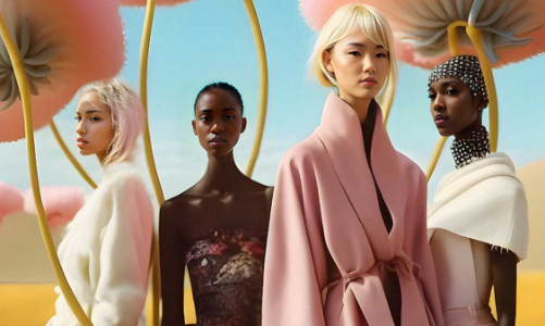 AI đang tác động lớn đến các người mẫu thời trang