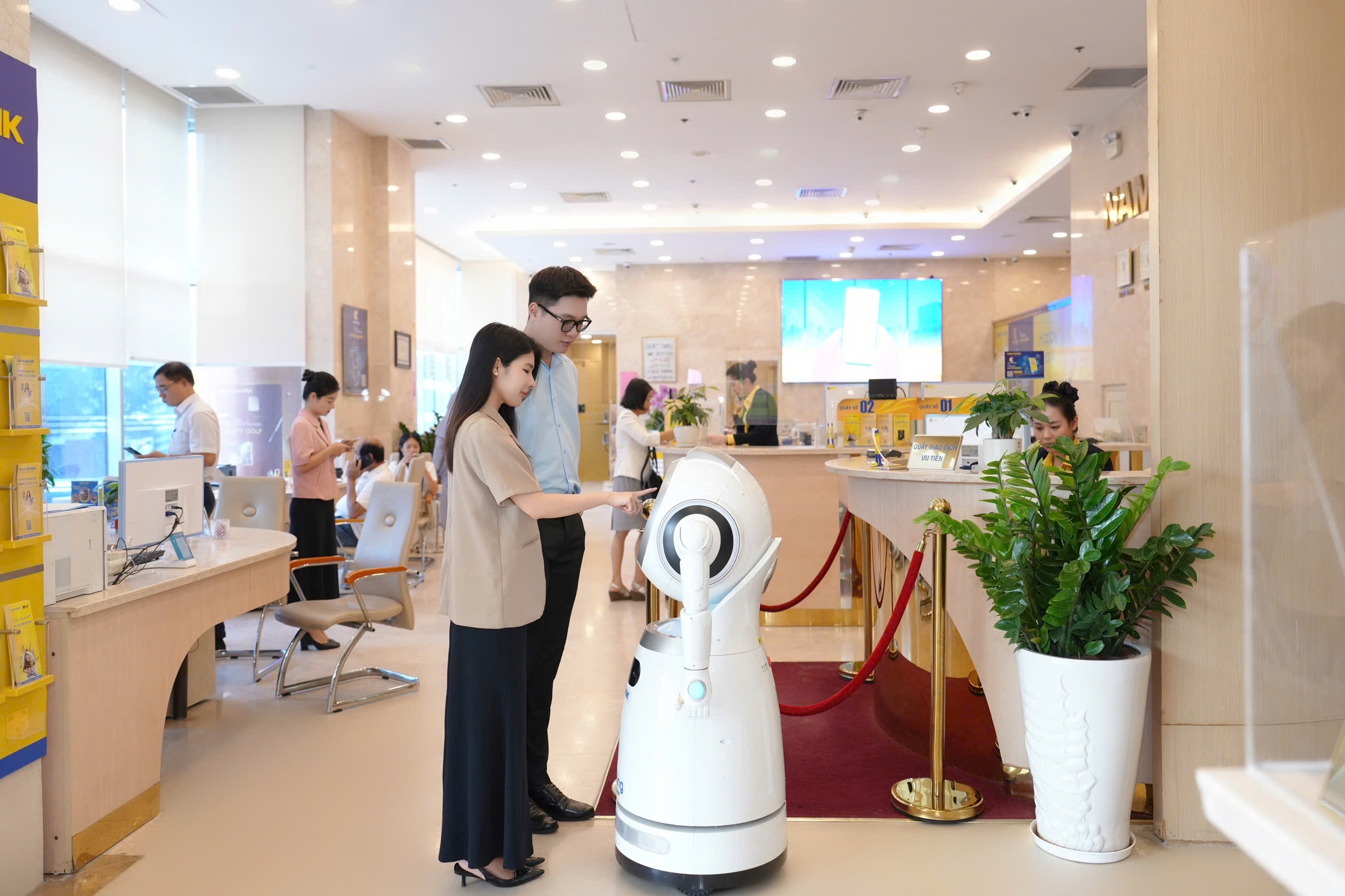 Số hóa và xanh hóa là một trong những mũi nhọn chiến lược của Ngân hàng nhằm triển khai các hoạt động thực hành ESG. 