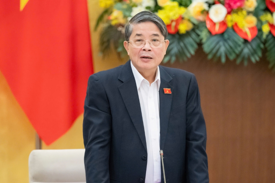 Phó Chủ tịch Quốc hội Nguyễn Đức Hải phát biểu.&nbsp;Ảnh: Quốc hội.