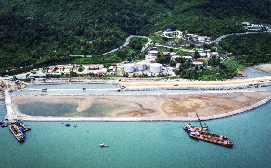 Cảng Liên Chiểu - phần cơ sở hạ tầng dùng chung.