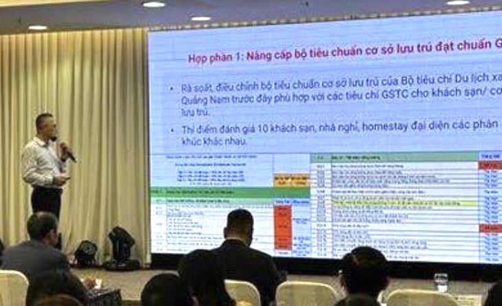 Chuyên gia chia sẻ chuyên đề về Nâng cấp Bộ tiêu chí du lịch xanh.