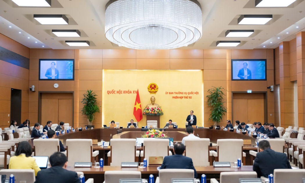 Toàn cảnh phiên họp. Ảnh: Quốc hội.