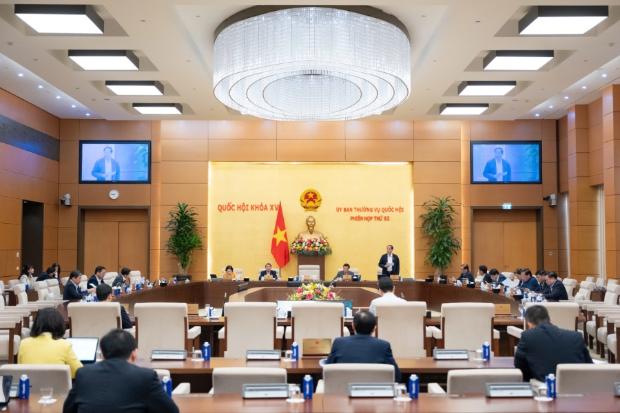 Toàn cảnh phiên họp. Ảnh: Quốc hội.