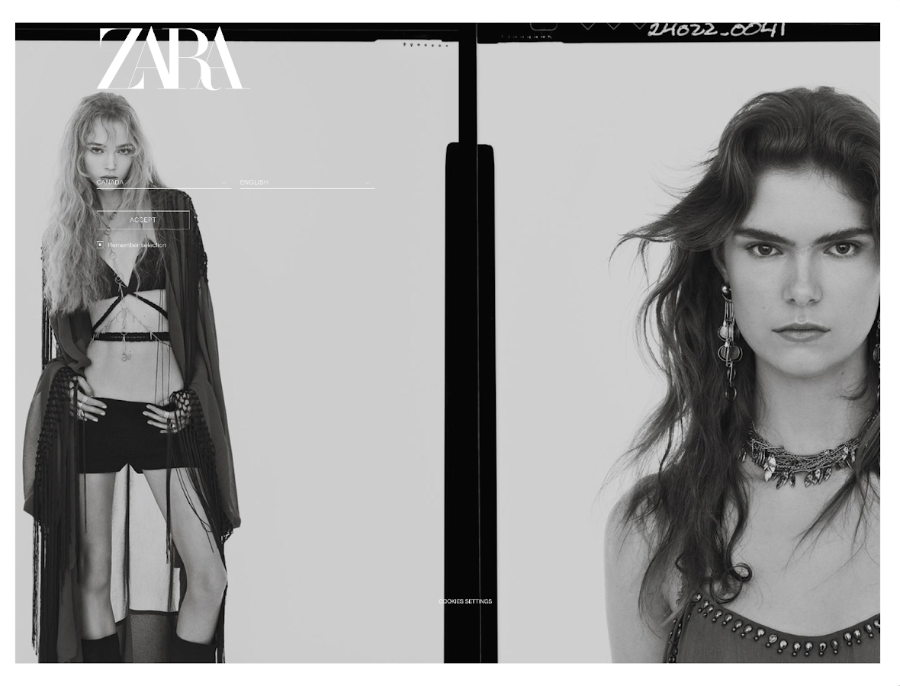 Zara sử dụng AI để tạo ra hình ảnh của người mẫu thật trong các trang phục khác nhau.&nbsp;