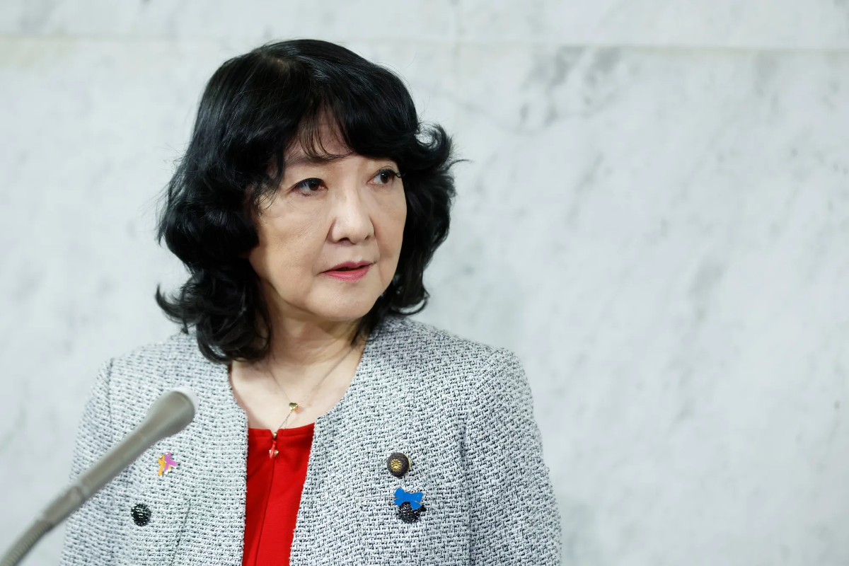 Bộ trưởng Bộ Tài chính Nhật Bản Satsuki Katayama - Ảnh: Bloomberg.