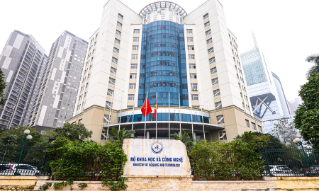 Tòa nhà Cục Đổi mới sáng tạo (số 113 Trần Duy Hưng, phường Yên Hòa, Thành phố Hà Nội) là một trong số nhiều địa điểm tiếp dân của Bộ Khoa học và Công nghệ - Ảnh: Đắc Huy.