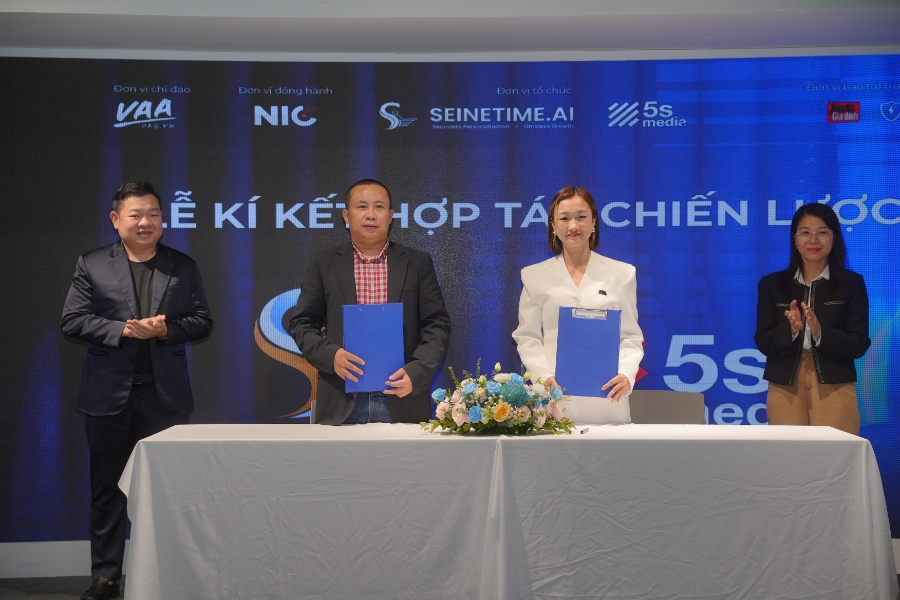 5S Media chính thức ký kết thỏa thuận hợp tác chiến lược với Seinetime