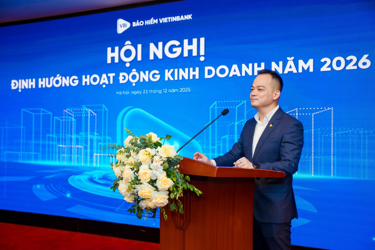 Ông Nguyễn Huy Quang – Chủ tịch Hội đồng quản trị VBI phát biểu tại sự kiện.