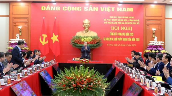 Tổng Bí thư Tô Lâm: Lấy kết quả làm thước đo trong phát triển khoa học, công nghệ và chuyển đổi số từ năm 2026
