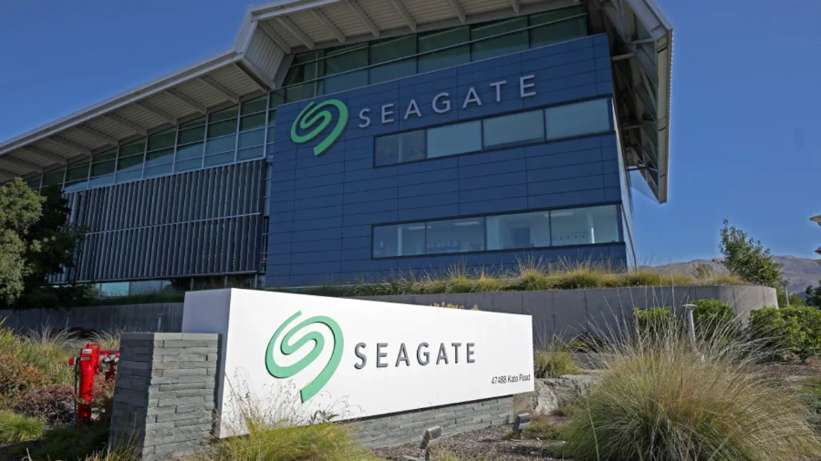 Quang cảnh bên ngoài văn phòng Seagate ở Fremont, California