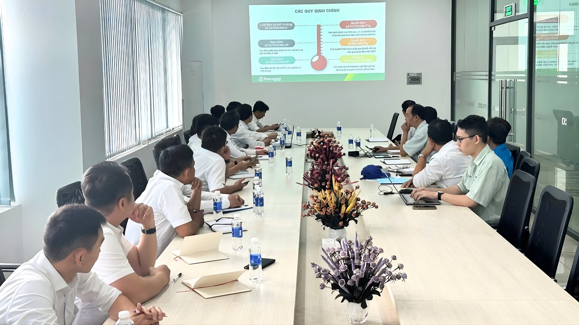 Vinacontrol hỗ trợ các doanh nghiệp trong kiểm toán và thực hành tiết kiệm năng lượng.