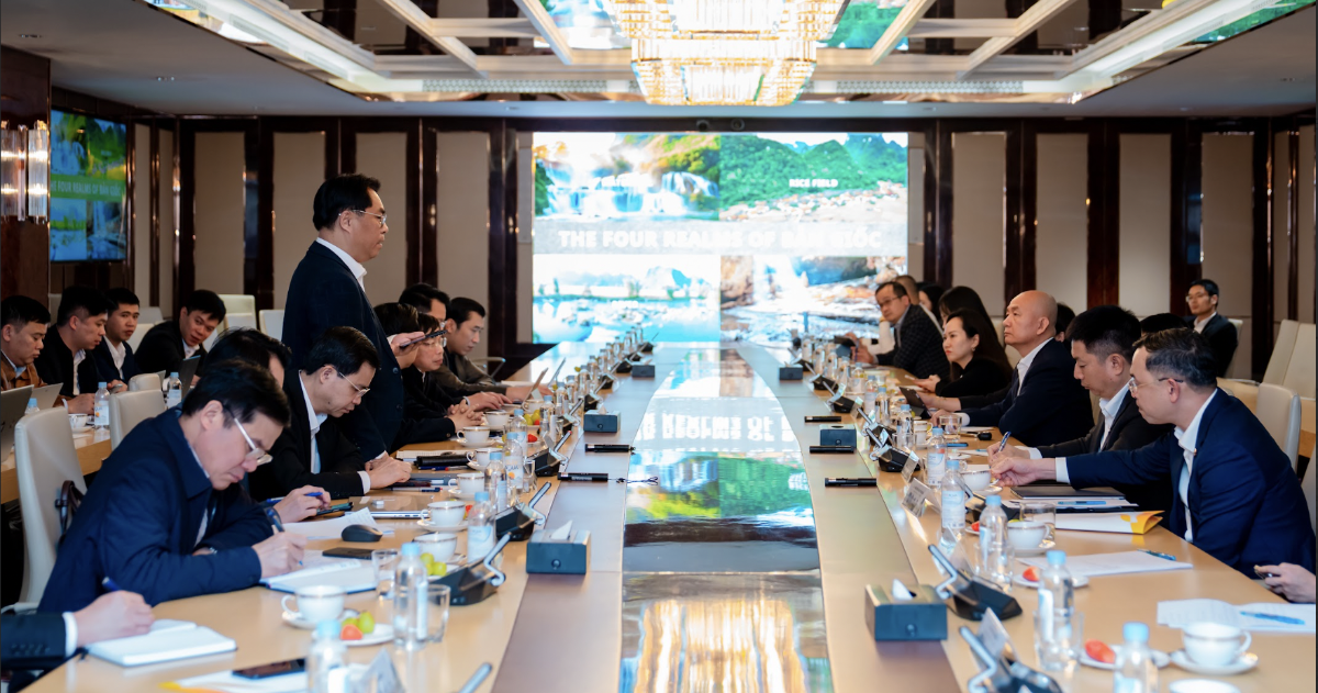 Toàn cảnh buổi làm việc