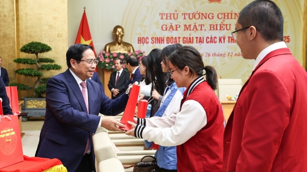 Thủ tướng biểu dương học sinh đoạt giải tại các kỳ thi quốc tế năm 2025