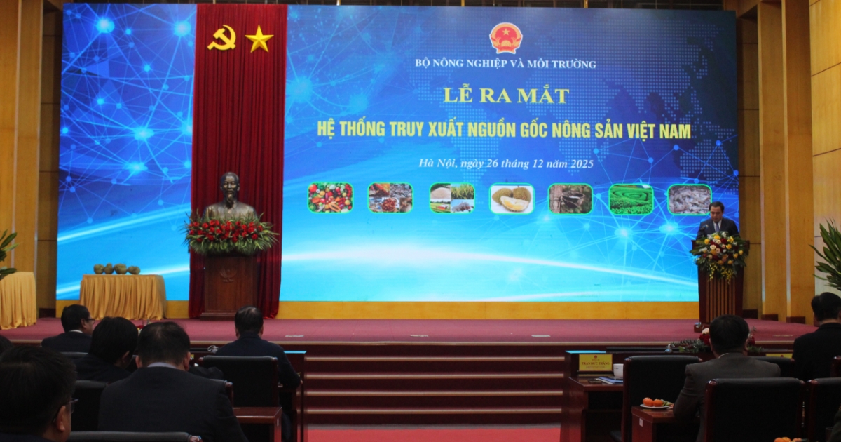 Ra mắt Hệ thống truy xuất nguồn gốc nông sản Việt Nam