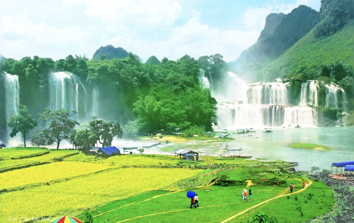 Cảnh quan Thác Bản Giốc