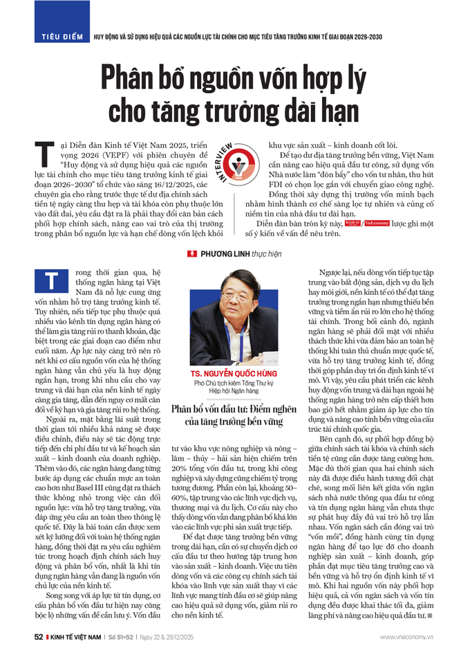 Phân bổ nguồn vốn hợp lý cho tăng trưởng dài hạn - Ảnh 16