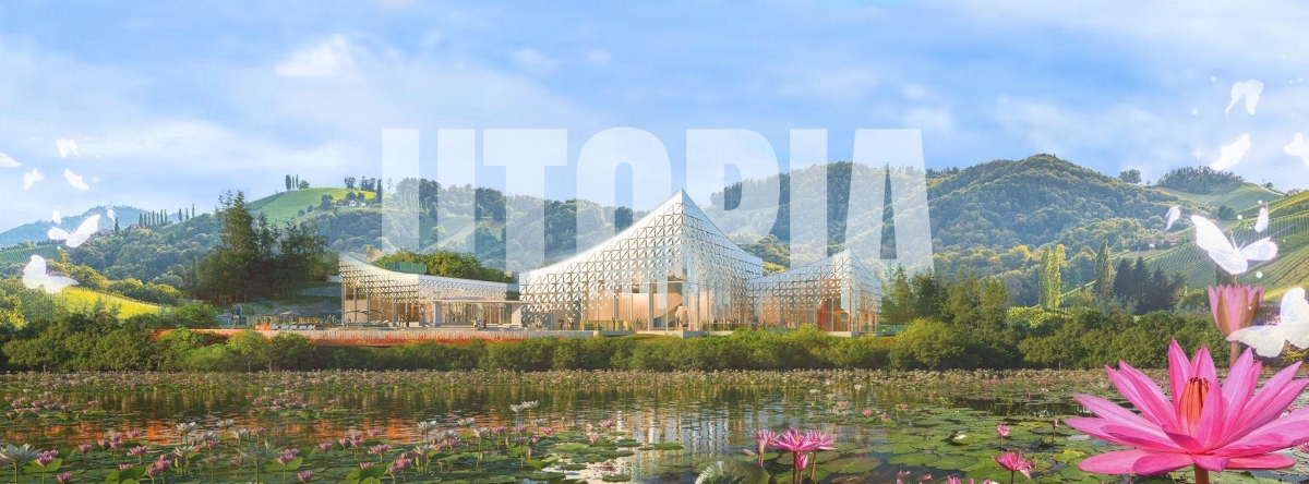 Không gian mặt nước tạo điểm nhấn cho cho công trình Utopia Lightrix Center - Ảnh: DNCC.