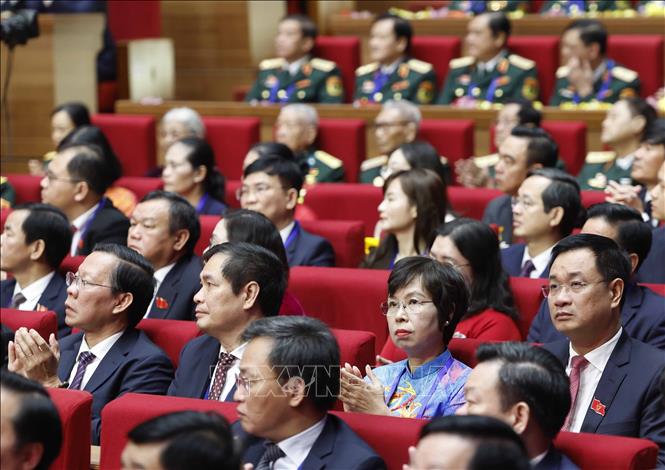 Đại biểu dự đại hội. Ảnh: TTXVN.