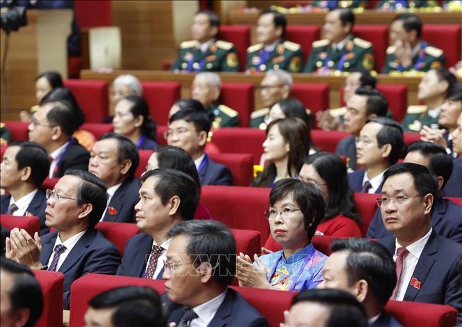 Đại biểu dự đại hội.&nbsp;Ảnh: TTXVN.