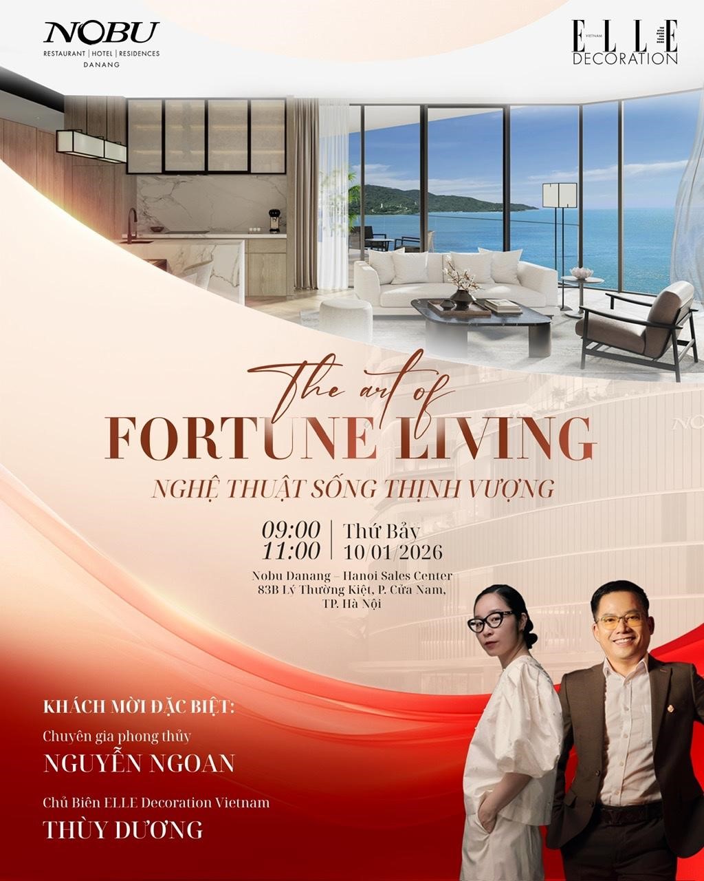 The Art of Fortune Living – Nơi tìm thấy điểm chạm cân bằng giữa sự thịnh vượng và viên mãn, giữa không gian sống và năng lượng tinh thần.