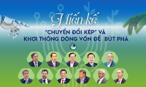 Hiến kế “chuyển đổi kép” và khơi thông dòng vốn để  bứt phá