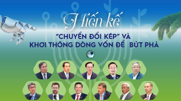 Hiến kế “chuyển đổi kép” và khơi thông dòng vốn để  bứt phá