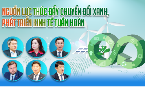 Nguồn lực thúc đẩy chuyển đổi xanh, phát triển kinh tế tuần hoàn