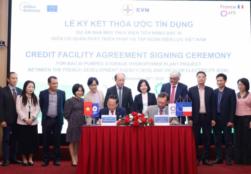 AFD provides loan for Vietnam’s first pumped-storage hydropower plant