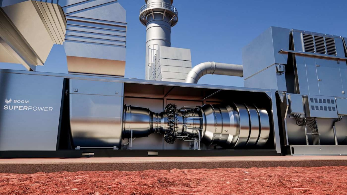 Công ty khởi nghiệp Boom Supersonic dự định sử dụng lợi nhuận từ việc bán tua bin điện để tài trợ cho hoạt động kinh doanh máy bay phản lực của mình&nbsp;