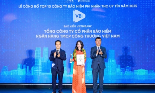 Bảo hiểm VietinBank tăng hạng trong Top 500 Doanh nghiệp lớn nhất Việt Nam 