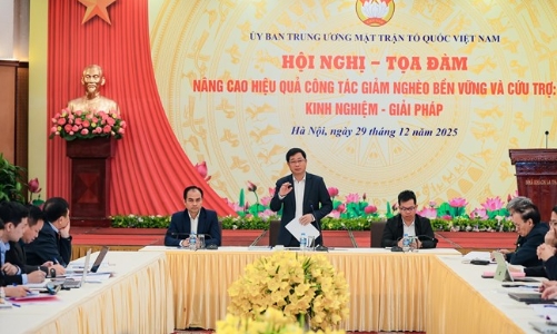 Nâng cao hiệu quả công tác cứu trợ và giảm nghèo bền vững