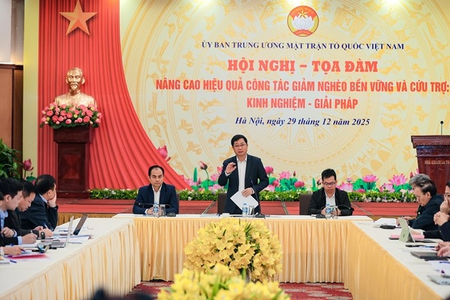 Ông Cao Xuân Thạo, Trưởng ban Công tác xã hội Cơ quan Ủy ban Trung ương Mặt trận Tổ quốc Việt Nam Việt Nam. Ảnh: Mặt trận.