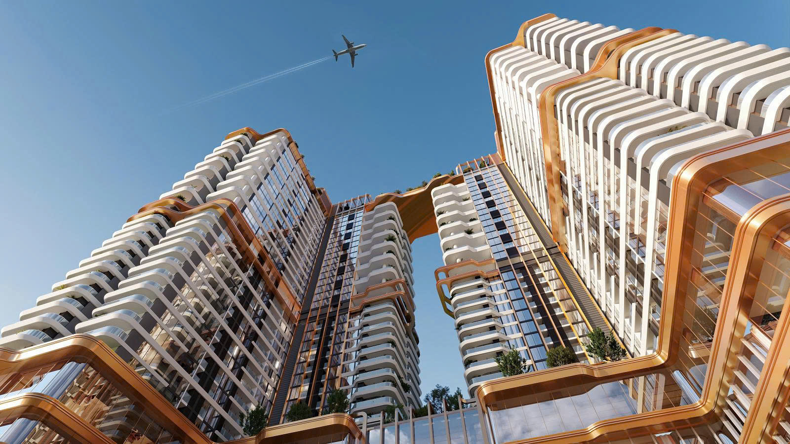 Thiết kế sở hữu bể bơi và sân vườn cùng tầm nhìn thu trọn phố cổ và sông Hồng. 