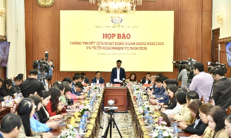 Phó Thống đốc Phạm Thanh Hà chủ trì họp báo ngày 29/12/2025.