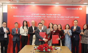 Techcombank hợp tác với Hội Tư vấn thuế Việt Nam hỗ trợ hộ kinh doanh chuyển đổi thuế và phát triển bền vững